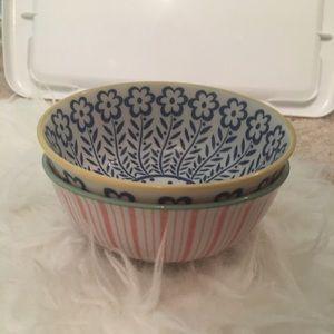 Anthropologie Bowls, Set of 2
